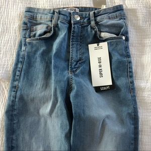 ZARA High rise skinny jeans